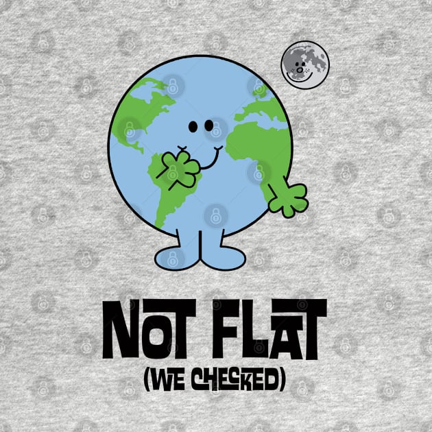 NOT FLAT WE CHECKED(LITTLE MISS EARTH) by remerasnerds